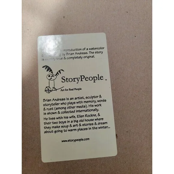 Brian Andreas Framed Print "Quiet Pride" Signed Art - Picture 4 of 4